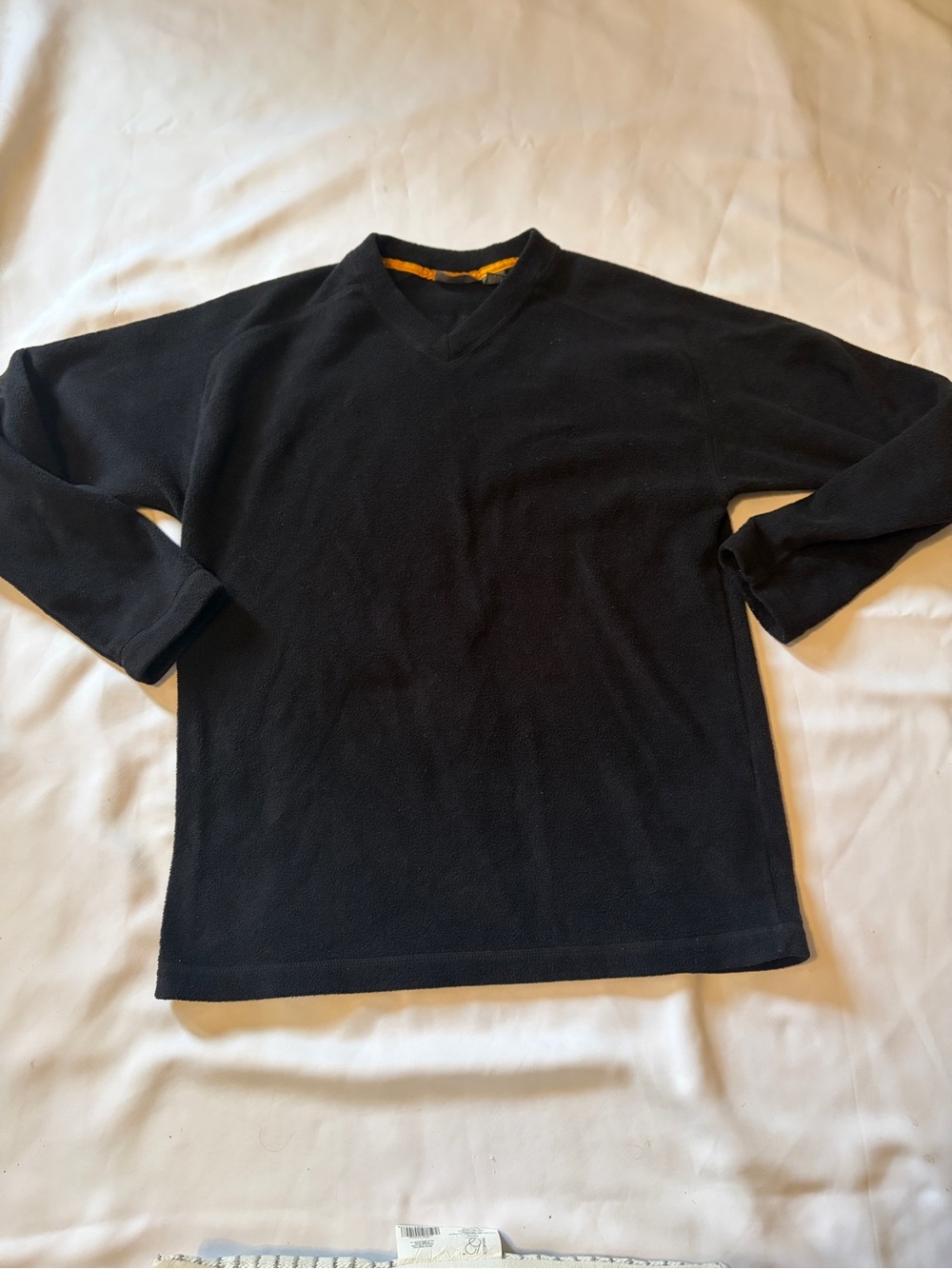 Men's Black V-Neck Pullover Sweater - Timeless Casual Layer